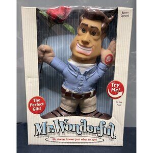 Mr. Wonderful Talking Doll 2004 Vintage NOS Brand New In Sealed Box 8 Phrases